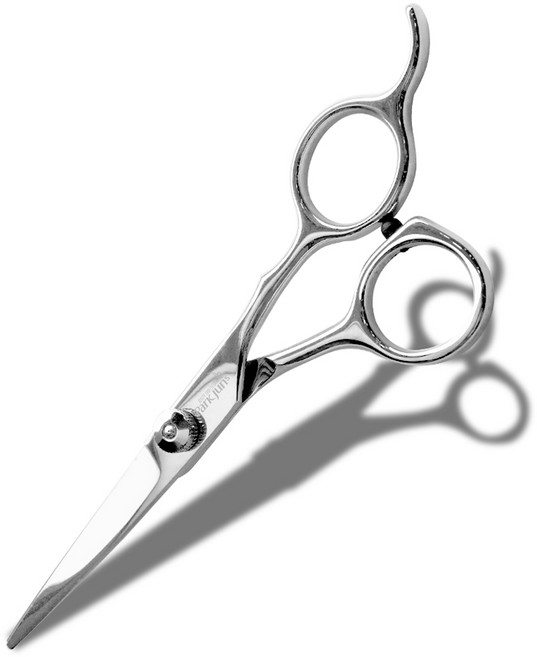 박준뷰티랩 프리미엄 홈케어 헤어 미용가위 16cm, 실버, 1개