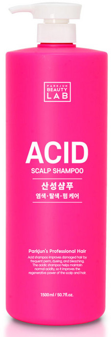 박준뷰티랩 애씨드 산성 스켈프 샴푸 플로럴 우디, 1.5L, 1개