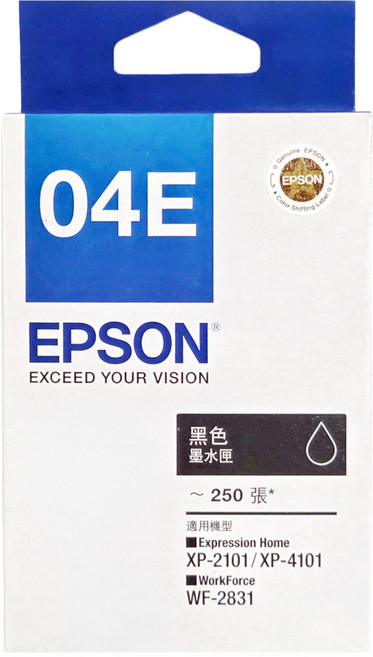 EPSON 台灣公司貨 黑色墨水匣, 黑色, 1個