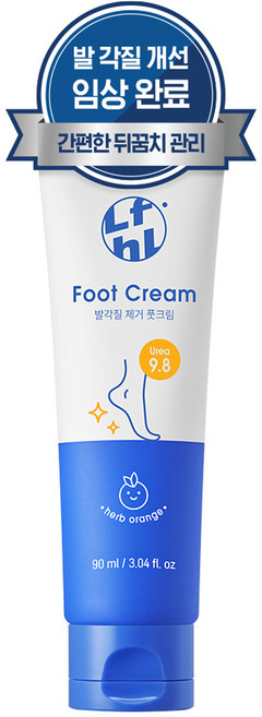 라이프홀릭 발각질 제거 크림, 1개입, 1개, 90ml