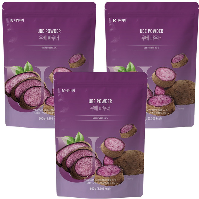 Nature Tea 抹茶粉, 800g, 3個, 1入