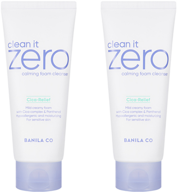 바닐라코 클린 잇 제로 카밍 클렌징 폼, 150ml, 2개