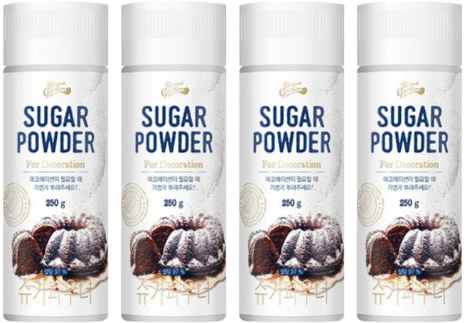 브레드가든 슈가파우더, 250g, 4개