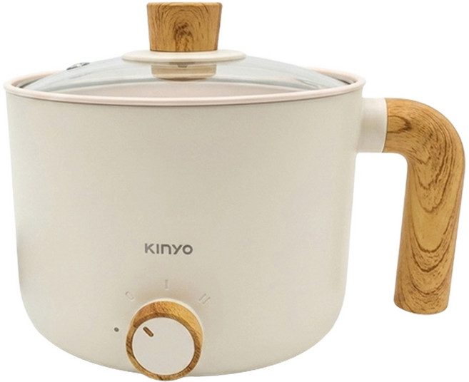 Kinyo 多功能陶瓷美食鍋 白色, FP-0876W