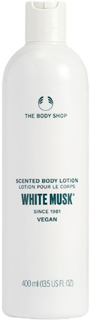 더바디샵 센티드 바디로션 화이트 머스크향, 400ml, 1개