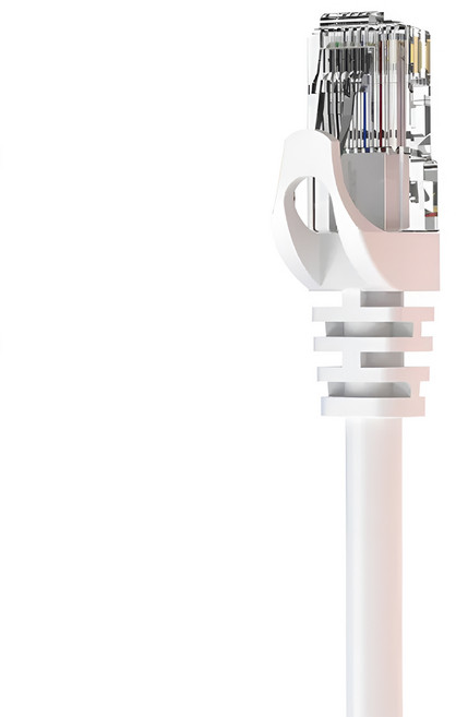 POLYWELL 寶利威爾 CAT6 高速網路線 RJ45 福祿克認證 PW15-W58-B050, 白色, 1條, 5m