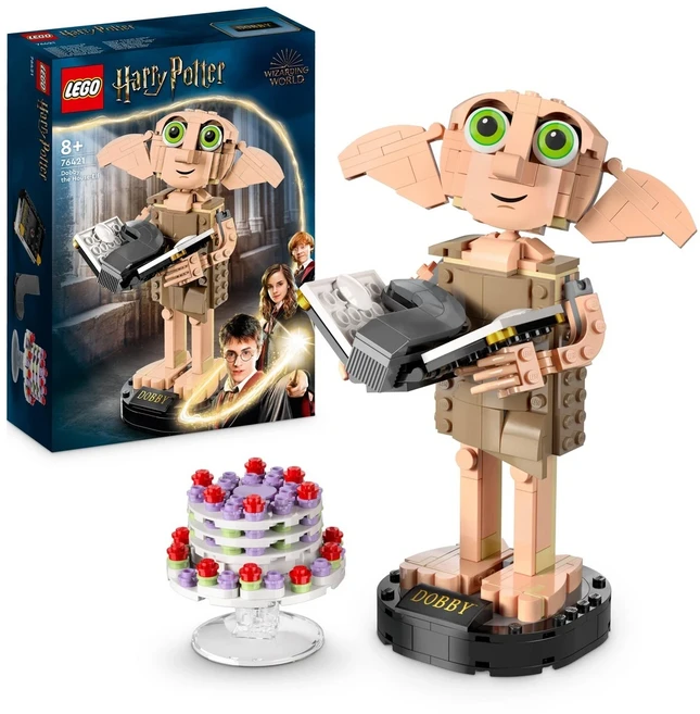 LEGO 76421 哈利波特系列, 家庭小精靈多比 米色, 1盒