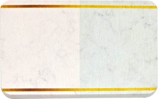 Caldo 卡朵生活 大理石紋 雙色 珪藻土杯墊 H001 12.9 x 8 x 0.8cm 1個