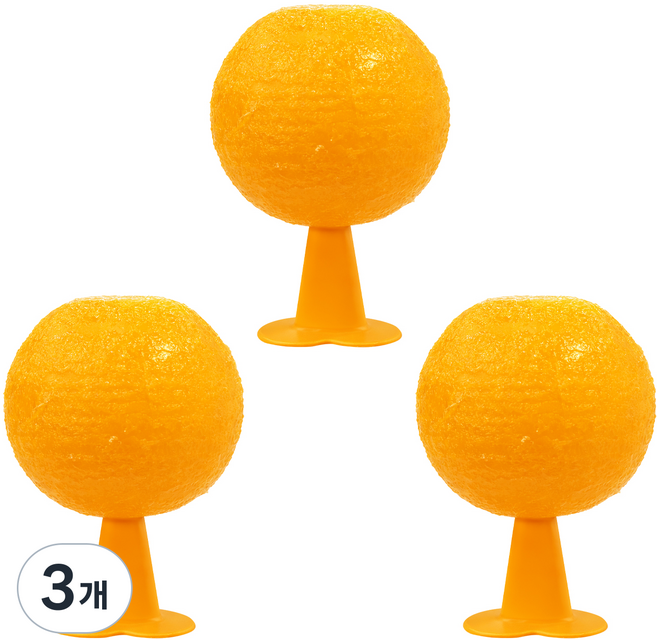 코멧 유인향 포함 강력 끈끈이 원형 초파리 트랩 3개입, 85g, 3개