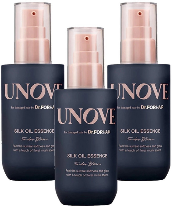 UNOVE 免沖洗絲柔頭髮精華油, 70ml, 3件