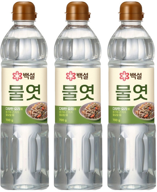 백설 물엿, 3개, 700g