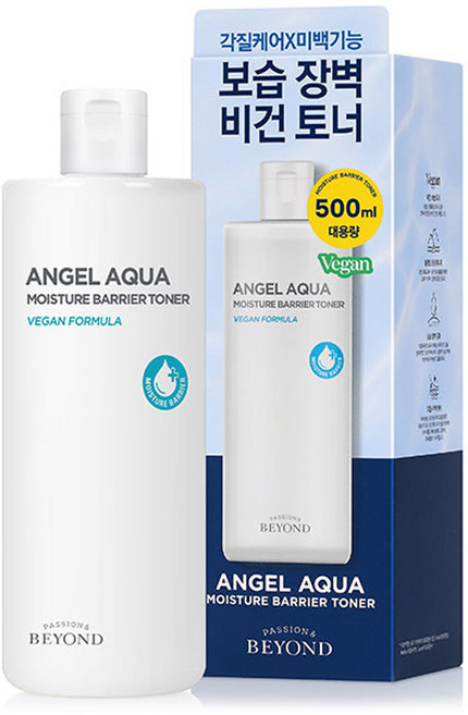 비욘드 엔젤아쿠아 보습 장벽 토너, 500ml, 1개