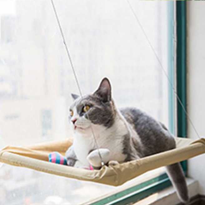 윈도배드 창문걸이 고양이 침대, 1개