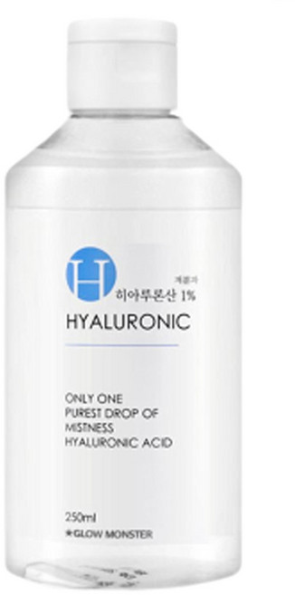 [비건뷰티] 글로우몬스터 저분자 히아루론산 1퍼센트 원액, 250ml, 1개
