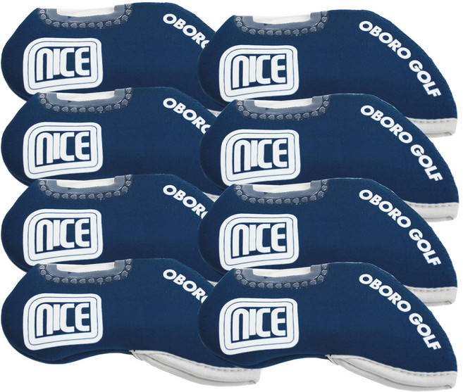 오보로 나이스 아이언 헤드커버, 네이비, 1세트
