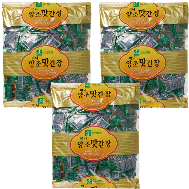 이엔푸드 미니 양조 맛간장, 5.6ml, 558개