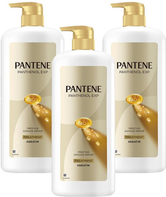 PANTENE 潘婷 Prestige 頂級修護損傷護髮素, 3個, 1.2L