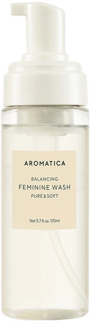 [비건라이프] 아로마티카 퓨어 앤 소프트 여성청결제, 170ml, 1개 - 쿠팡