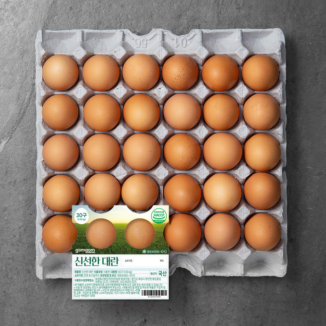 곰곰 신선한 대란, 1개, 30구