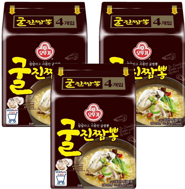 OTOKI 不倒翁 真牡蠣風味拉麵, 12包