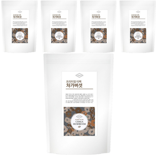 라돌체비타 차가버섯 삼각티백 50p, 1.2g, 5개, 50개입