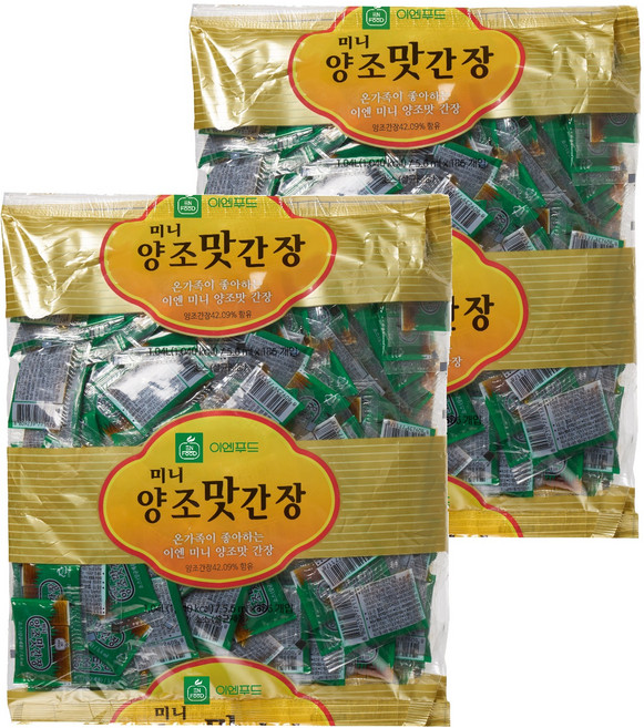 이엔푸드 미니 양조 맛간장, 5.6ml, 372개