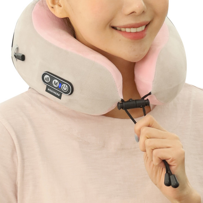 메디니스 소울메이트 쿠션 목베개 MD-00, MD-003, 핑크