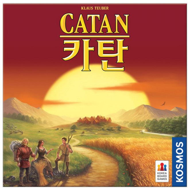 카탄 코스모스게임즈 보드게임, 혼합색상, 1개