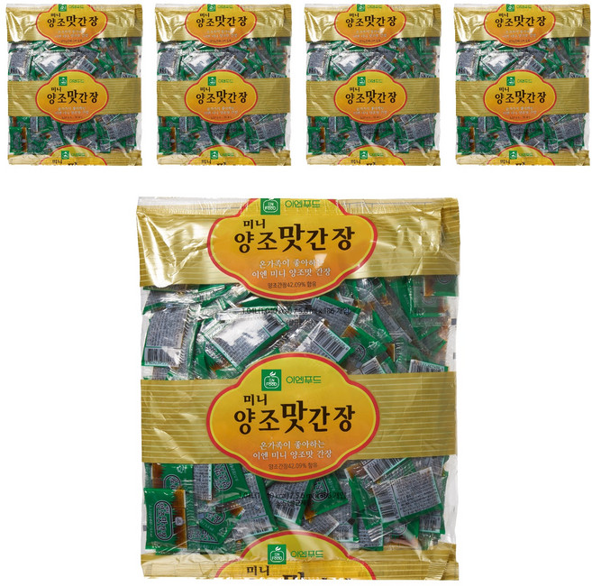 이엔푸드 미니 양조 맛간장, 5.6ml, 930개