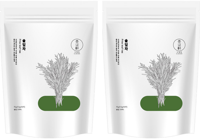 다정헌 솔잎차, 1.5g, 50개입, 2개