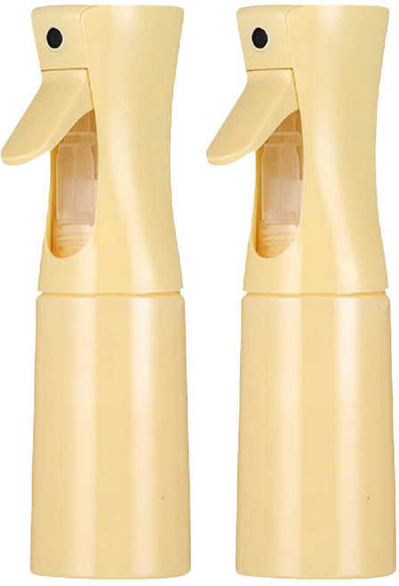 bebehome 多功能極細噴霧瓶 200ml, 馬卡龍黃色, 2入