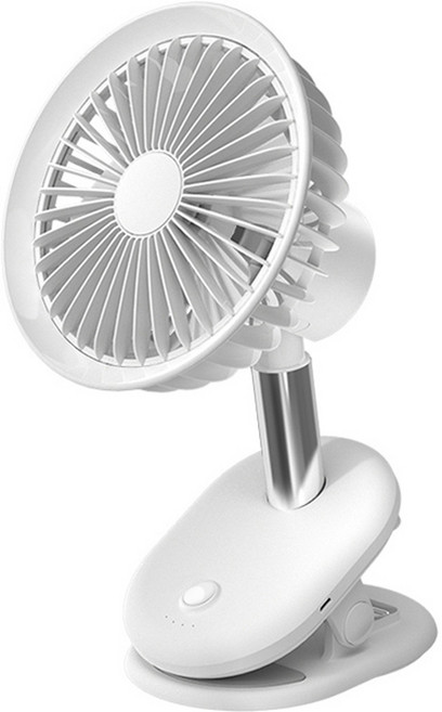 애니클리어 클립형 유모차 선풍기, PDB-CSF20, 화이트