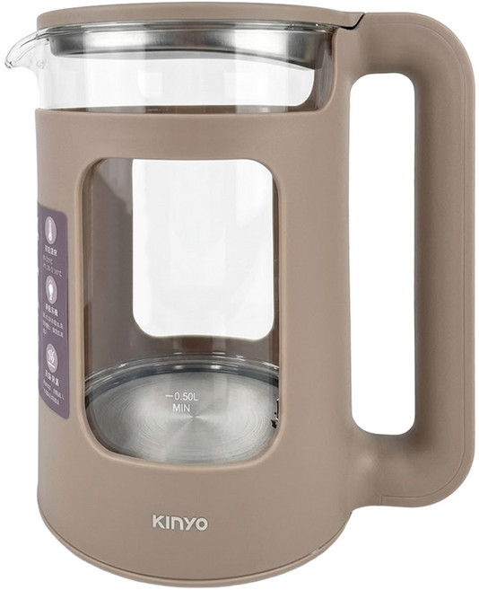 Kinyo 玻璃溫控快煮壺, ITHP-190M, 1個
