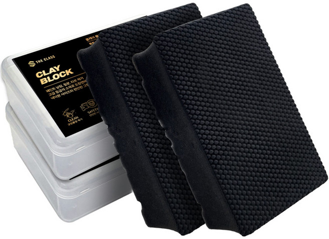 더클래스 클레이 블럭 철분제거제, 75g, 2개