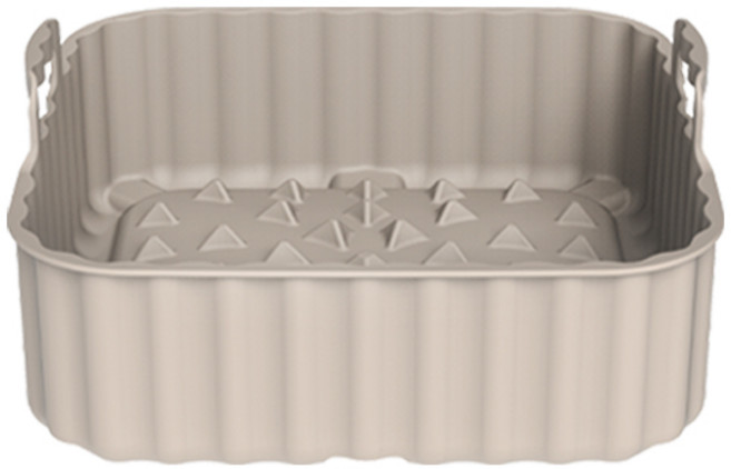 실리만 국내생산 하모니 에어프라이어팟 사각 (대) 코코아그레이, 1개