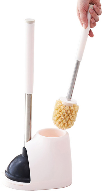 홈앤미 변기솔 압축 뚫어뻥 2종 세트, 1세트