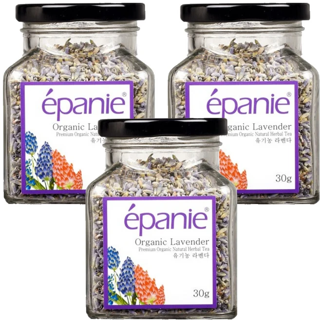 에빠니 유기농 라벤다, 30g, 1개입, 3개 - 쿠팡