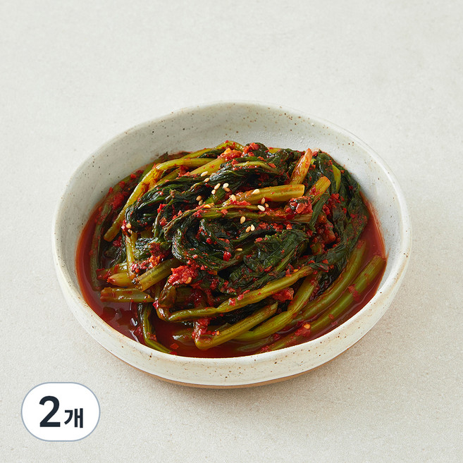 우리땅에 놀던 전라도 열무김치, 450g, 2개