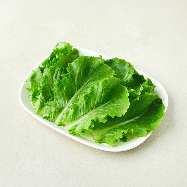 유기농 로메인 상추, 1개, 100g