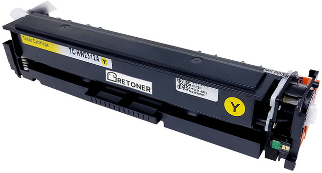 HP 215A W2312A 호환 재생 토너, 노랑, 1개