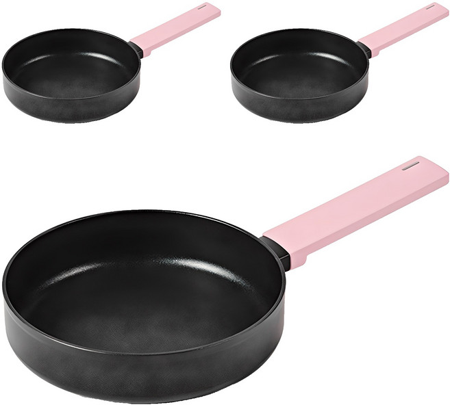 셰프토프 인덕션 스타팅 프라이팬, 20cm, 3개