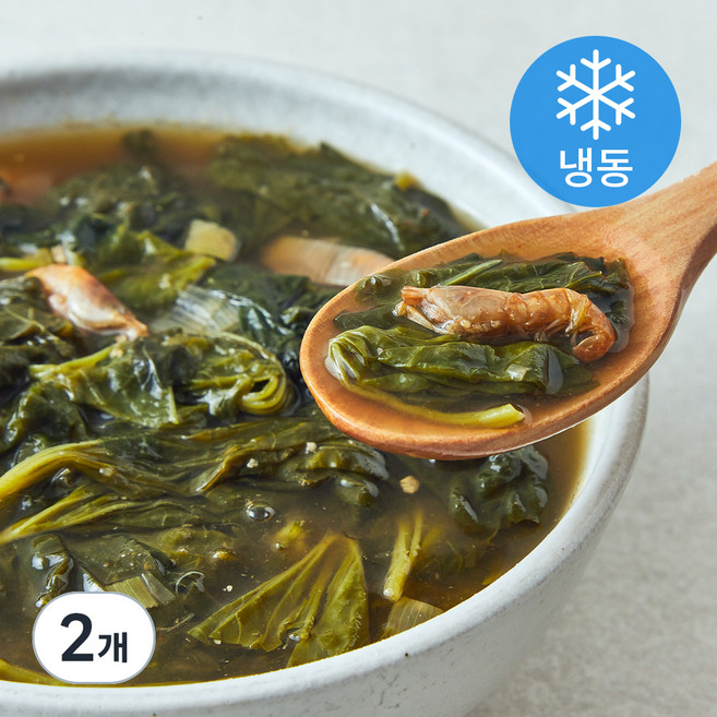곰곰x욱이네 구수한 보리새우 아욱국 (냉동), 600g, 2개