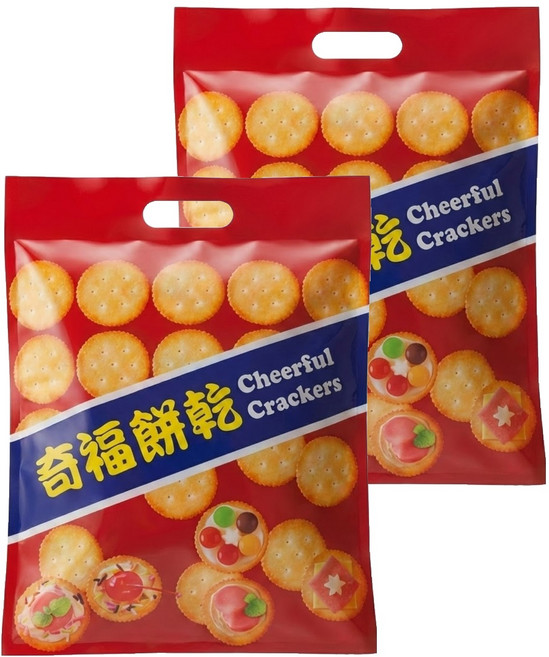 掬水軒 奇福餅乾 量販包 奶素, 320g, 2袋