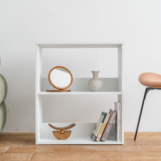 어울림가구 국내생산 공간박스 책장, 화이트