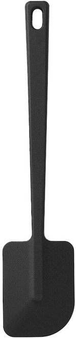MUJI 無印良品 矽膠鏟, 矽膠 黑色, 1個