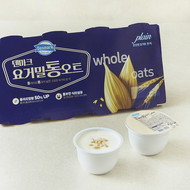 덴마크 요거밀 프로틴 귀리플레인, 680g, 1개