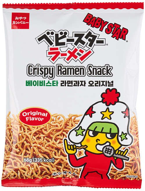베이비스타 라면과자 오리지널, 68g, 1개
