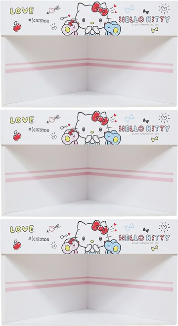 U-House 樺新 角落收納架 SKT1186, Hello Kitty 親親, 3個