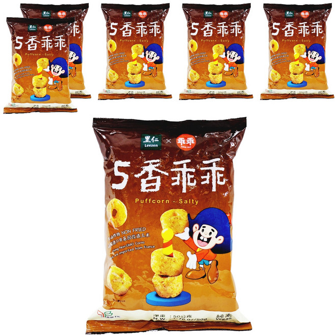 乖乖 五香乖乖, 50g, 6包