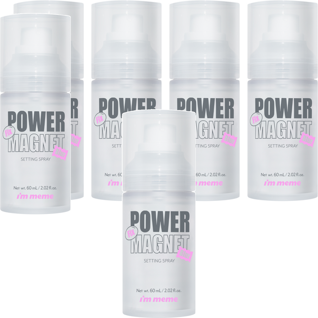 i'm meme 我愛超磁妝定妝噴霧, 60ml, 6件